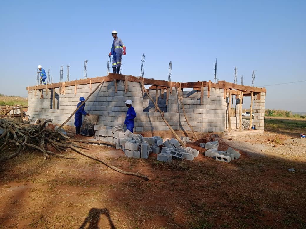 ADL Staff Houses Project Takes Shape in Lumbadzi