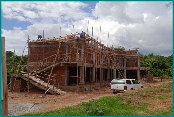 Construction of shopping mall in green corner, Blantyre